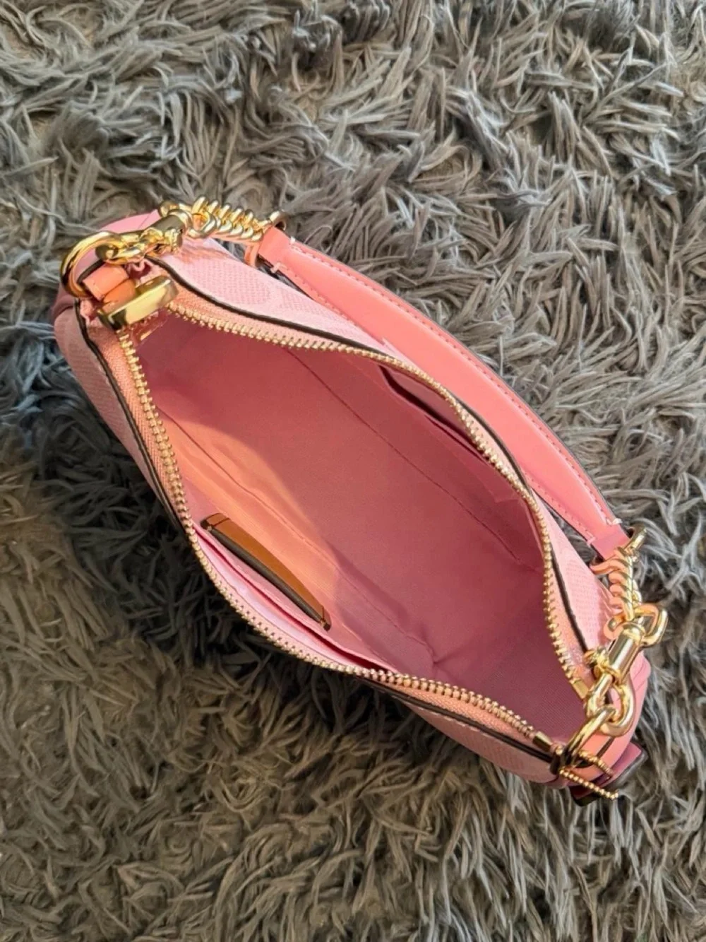 Coach Pink Powder Teri Bag
